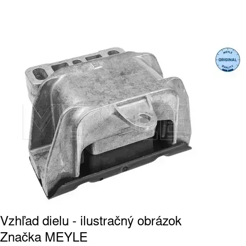 Silentblok prevodovky S2213998 /POLCAR/ - obr. 3