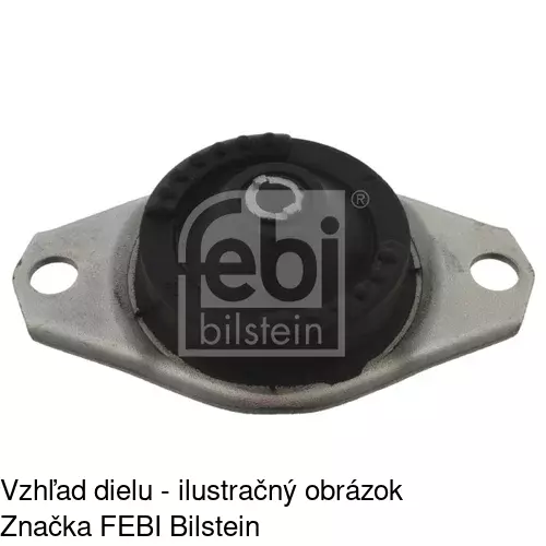 Silentblok motora POLCAR S2214002