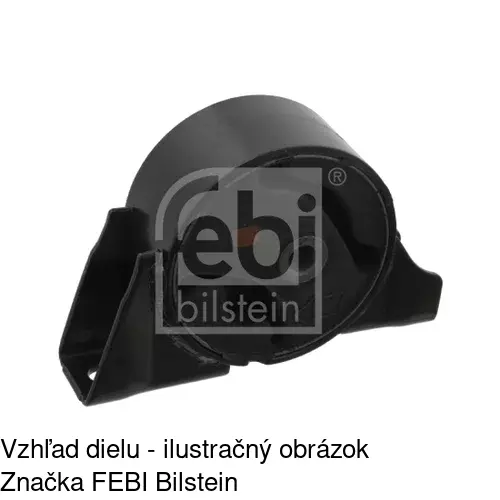 Silentblok motora POLCAR S2227008