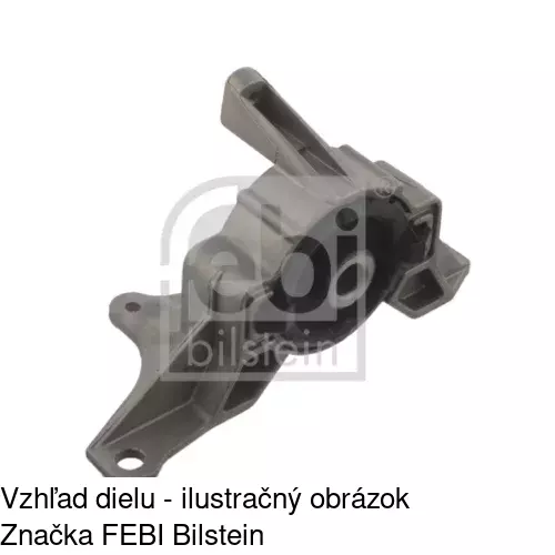 Silentblok motora POLCAR S2230016