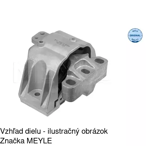Silentblok motora S2267026 /POLCAR/ - obr. 1