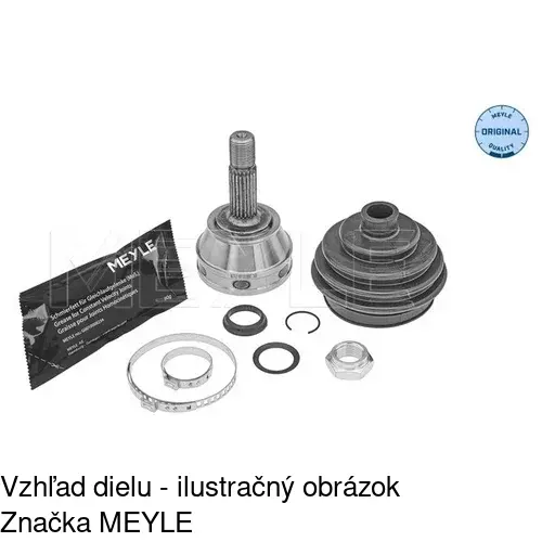 Vonkajší kĺb S40-1080 /POLCAR/ - obr. 1