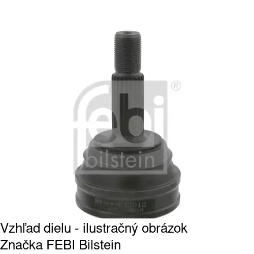 Vonkajší kĺb S40-1095 /POLCAR/ - obr. 1