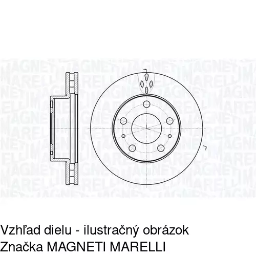 Brzdové dosky S70-0209 /POLCAR/ - obr. 4