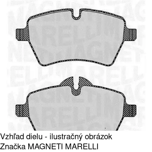 Brzdové dosky S70-0254 /POLCAR/ - obr. 4