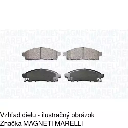 Brzdové dosky S70-0492 /POLCAR/ - obr. 4
