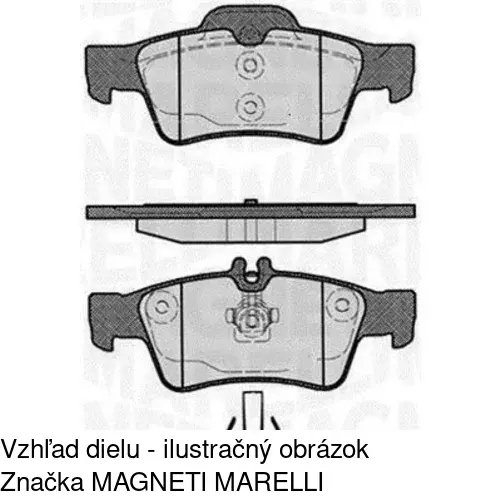 Brzdové dosky S70-1193 /POLCAR/ - obr. 5