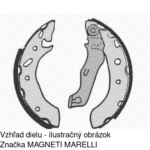 Brzdové čeľuste S72-1018 /POLCAR/ - obr. 5
