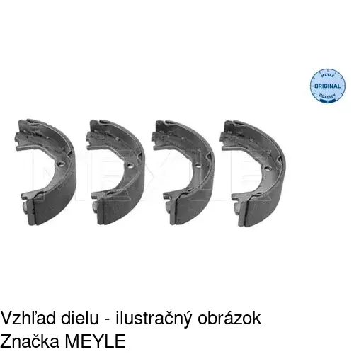 Brzdové čeľuste S72-1068 /POLCAR/ - obr. 3
