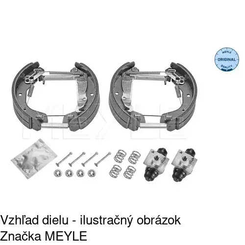 Brzdový valček POLCAR S74-0001