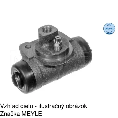 Brzdový valček S74-0016 /POLCAR/ - obr. 2