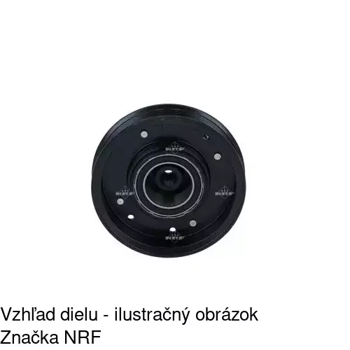Spojková lamela kompresora klimatizácie TKK018 /POLCAR/ - obr. 2