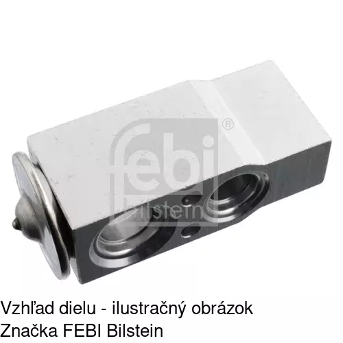 Expanzný ventil POLCAR TSP0585053