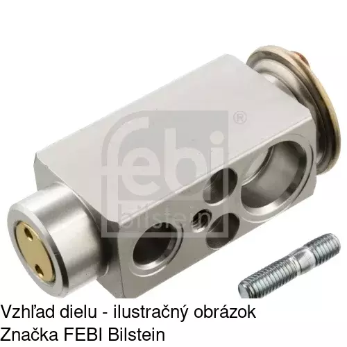 Expanzný ventil POLCAR TSP0585068