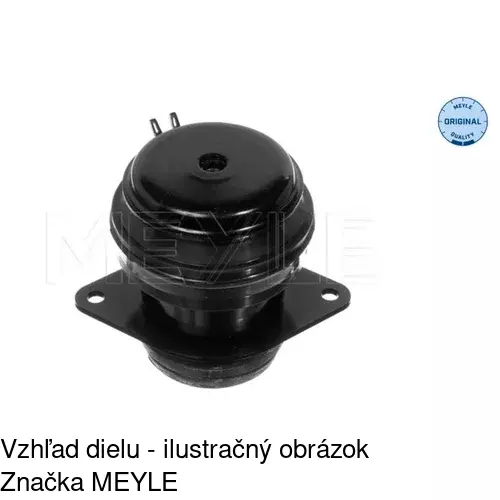 Silentblok motora VW-EM033 /POLCAR/ - obr. 1