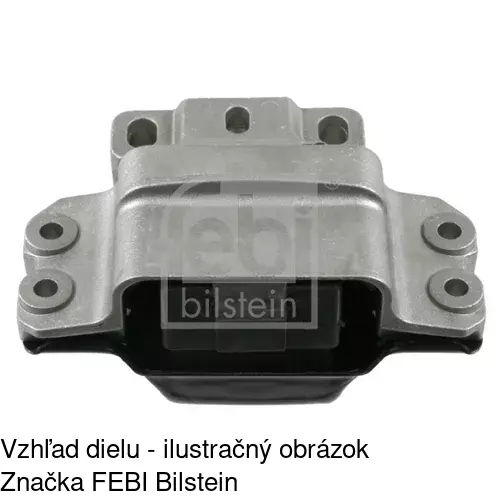 Silentblok prevodovky POLCAR VW-TM004