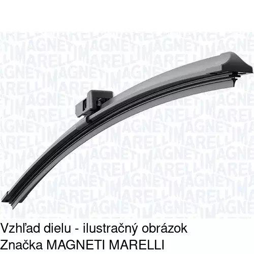Lišta stieračov Silencio Xtrm – ploché (2 ks) W2VM387V /POLCAR/ - obr. 1