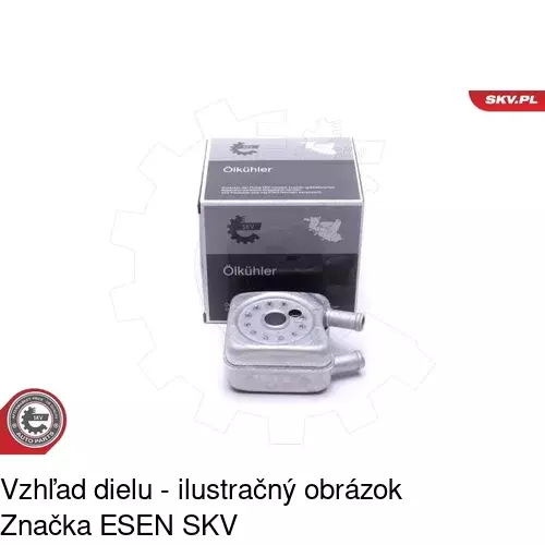 Chladiče oleja 1303L81X /POLCAR/ - obr. 5
