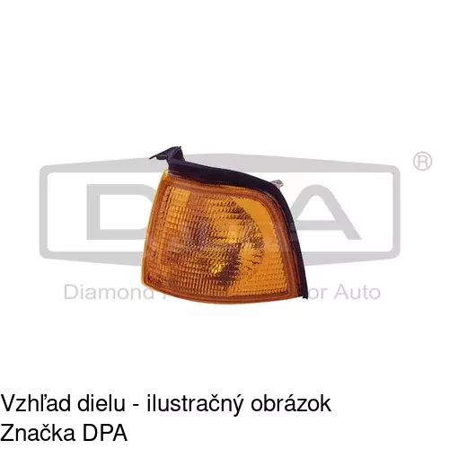 Predná smerovka 130720-E /POLCAR/ - obr. 3