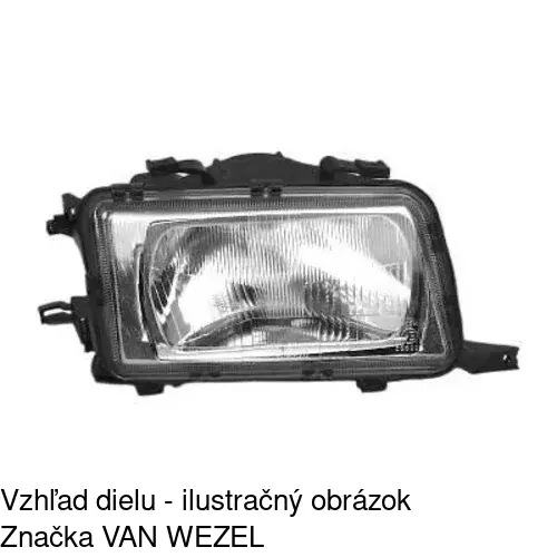 Hlavný reflektor 1308100E /POLCAR/ - obr. 4
