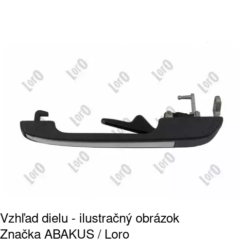 Vnútorná kľučka 1315Z-43 /POLCAR/ - obr. 1