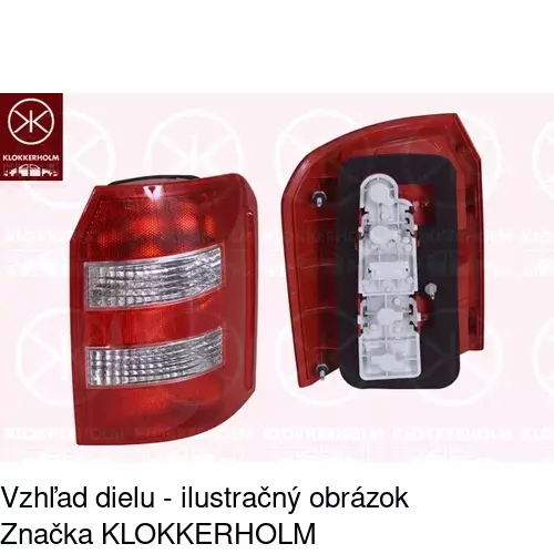 Zadné svetlo POLCAR 132288-S