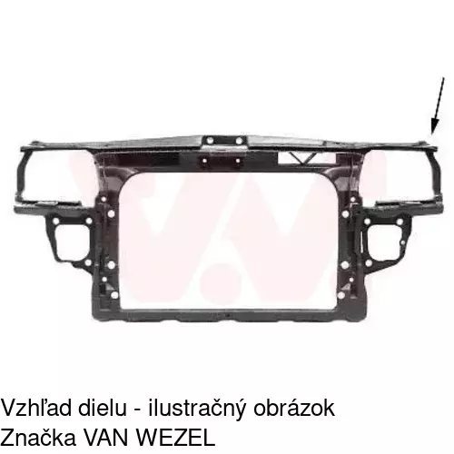 Predné čelo 132304 /POLCAR/ - obr. 1