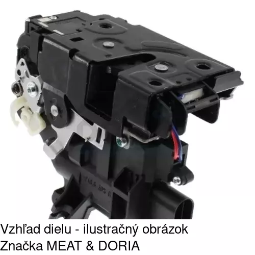 Vnútorná zámka dverí 1324ZC-2 /POLCAR/ - obr. 3