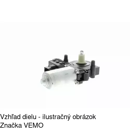 Mechanizmus sťahovania okna elektrický bez motora 1327PSG1A /POLCAR/ - obr. 1