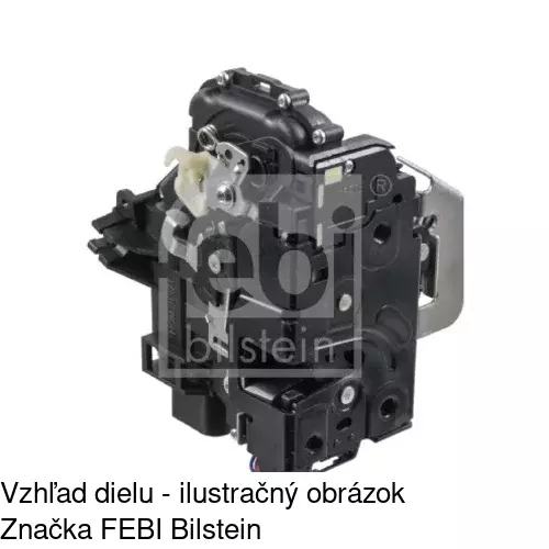Vnútorná zámka dverí POLCAR 1327ZC-2