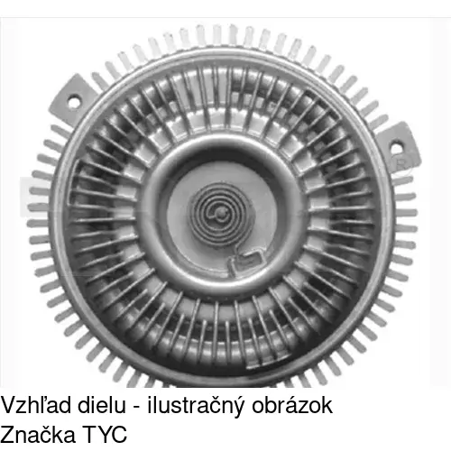 Visco spojky POLCAR 132823S3B