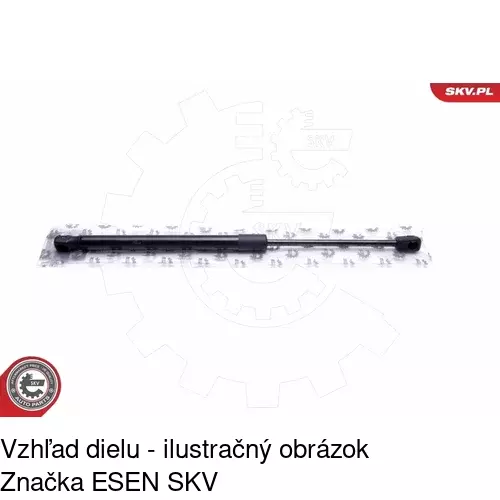 Plynová pružina 1329ABP /POLCAR/ - obr. 3