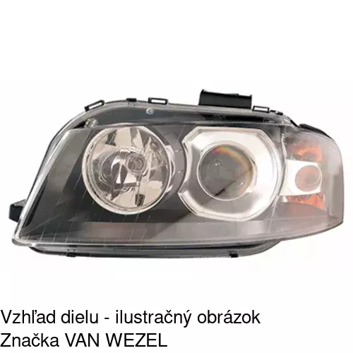Hlavný reflektor 1331091E /POLCAR/ - obr. 4