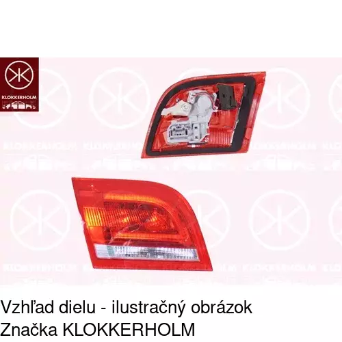 Zadné svetlo POLCAR 1332882U
