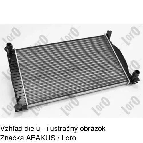 Chladiče vody 133408A8 /POLCAR/ - obr. 3
