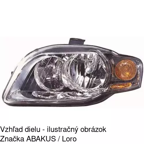 Hlavný reflektor 133510-E /POLCAR/ - obr. 5