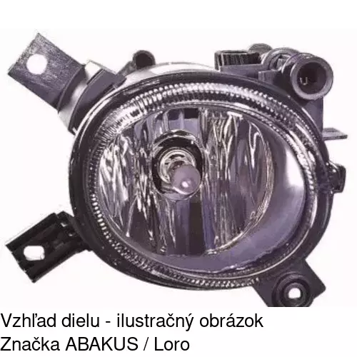 Hmlové svetlo - predné 133529-E /POLCAR/ - obr. 5