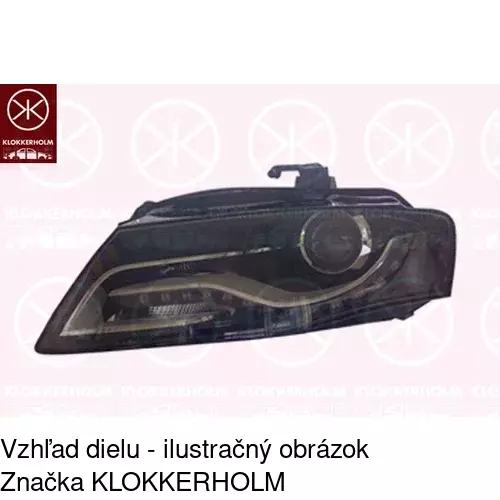 Hlavný reflektor POLCAR 1337104U