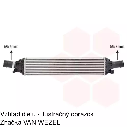 Chladiče vzduchu (Intercoolery) 1337J81X /POLCAR/ - obr. 3