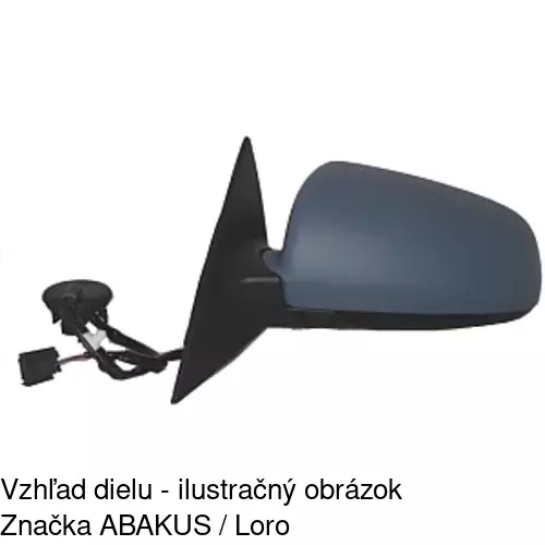 Vonkajšie zrkadlo 1338525M /POLCAR/ - obr. 1