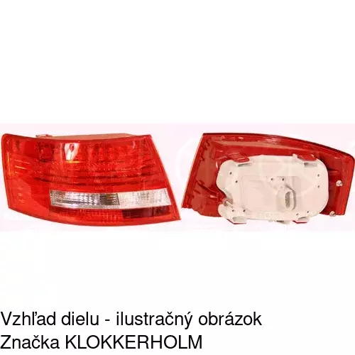 Zadné svetlo 1338871E /POLCAR/ - obr. 2