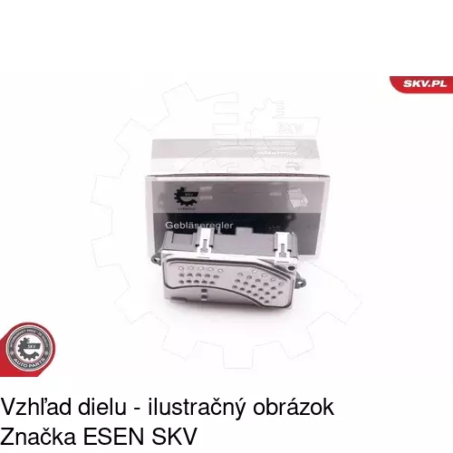 Ovládače klimatizácie 1338KST-1 /POLCAR/ - obr. 4