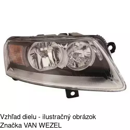 Hlavný reflektor 1339100E /POLCAR/ - obr. 4