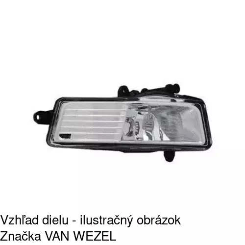 Hmlové svetlo - predné 133930-E /POLCAR/ - obr. 5