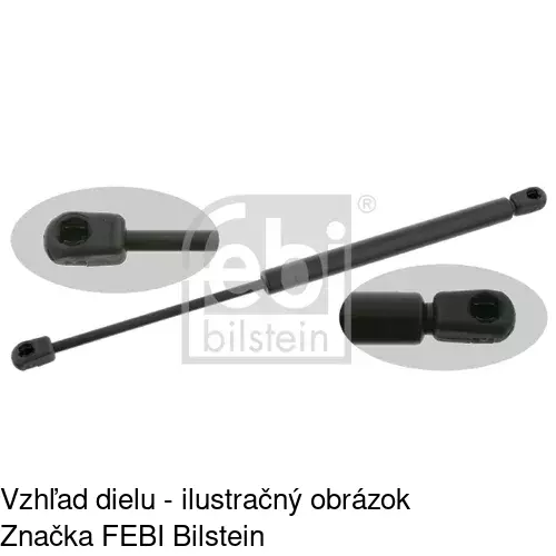 Plynová pružina 1350AB1D /POLCAR/ - obr. 4
