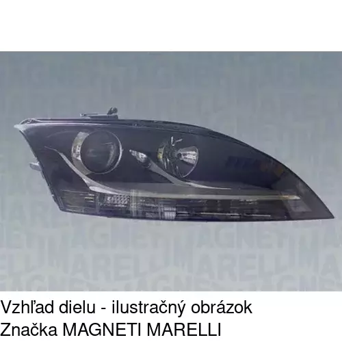 Hlavný reflektor 135109-U /POLCAR/ - obr. 1