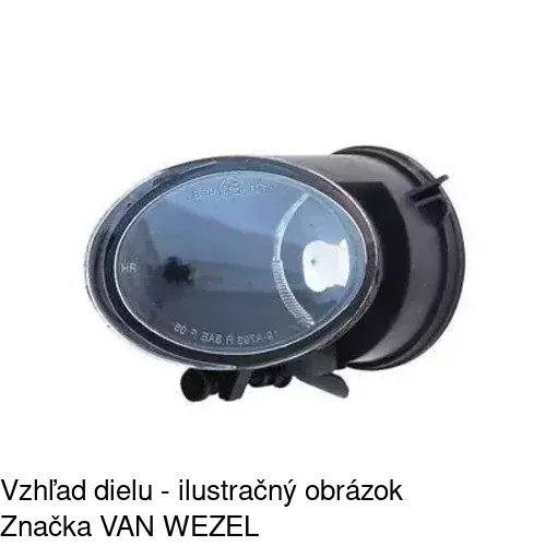 Hmlové svetlo - predné 135129-U /POLCAR/ - obr. 4