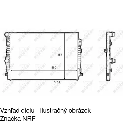 Chladiče vody 13C108-2 /POLCAR/ - obr. 1