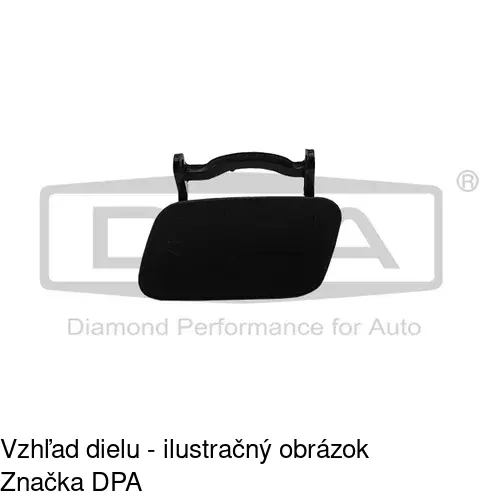 Záslepka ostrekovača svetla 13D10717 /POLCAR/ - obr. 1