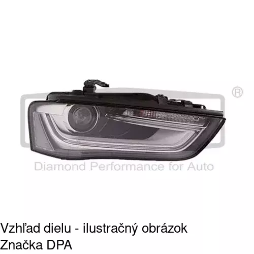 Hlavný reflektor 13D1101U /POLCAR/ - obr. 4